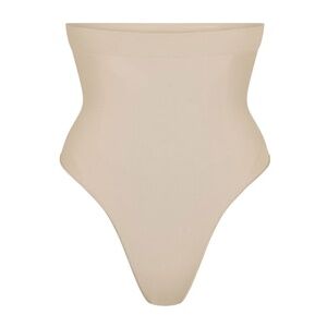 NEW SKIMS Seamless Sculpt High Waisted-Thong Sand  Size S